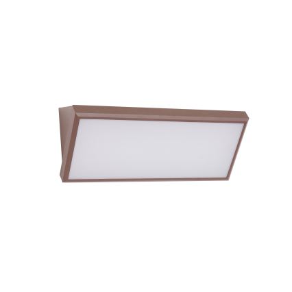 Brilagi - LED utomhusvägglampa TRIANGLE LED/42W/230V 45 cm brun IP65
