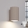 Brilagi - LED-väggarmatur CRESTO 1xGU10/10W/230V 10 cm taupe