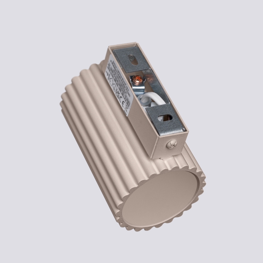 Brilagi - LED-väggarmatur CRESTO 1xGU10/10W/230V 10 cm taupe