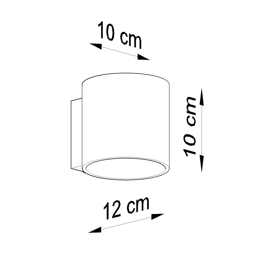 Brilagi -  LED väggspotlight FRIDA 1xG9/3,5W/230V
