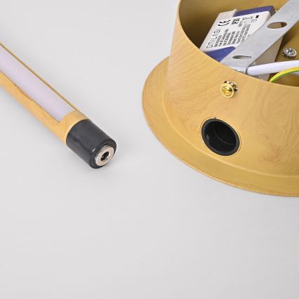 Brilagi - LED väggbelysning LUGO DUE LED/9W/230V ekdekor