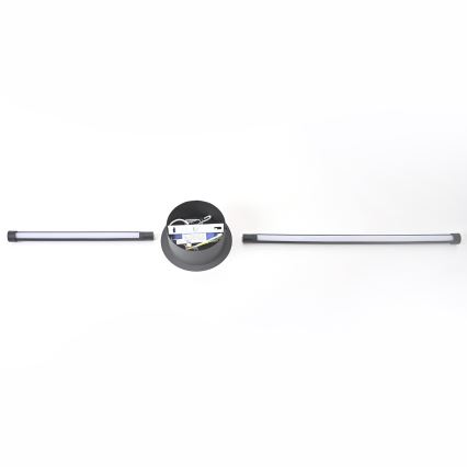 Brilagi - LED väggbelysning LUGO DUE LED/9W/230V svart