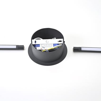 Brilagi - LED väggbelysning LUGO DUE LED/9W/230V svart