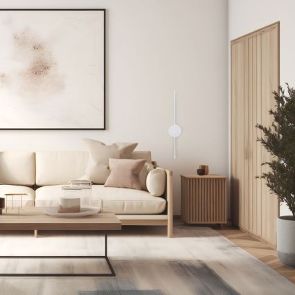 Brilagi - LED väggbelysning LUGO DUE LED/9W/230V vit