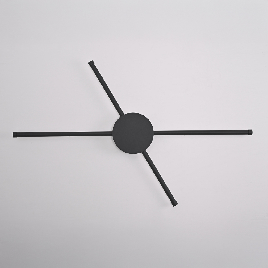 Brilagi - LED väggbelysning LUGO QUATTRO LED/16W/230V svart