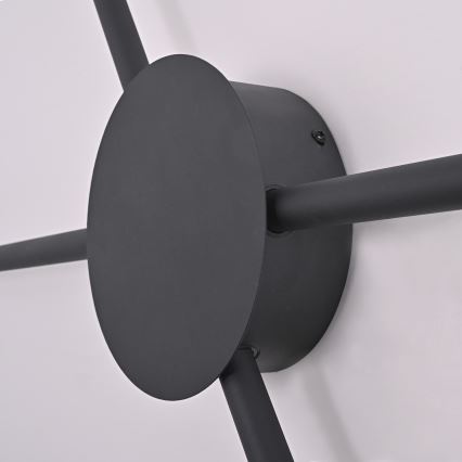 Brilagi - LED väggbelysning LUGO QUATTRO LED/16W/230V svart