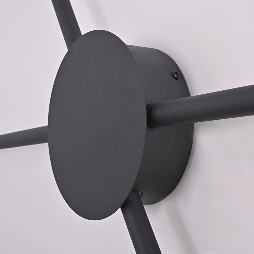 Brilagi - LED väggbelysning LUGO QUATTRO LED/16W/230V svart