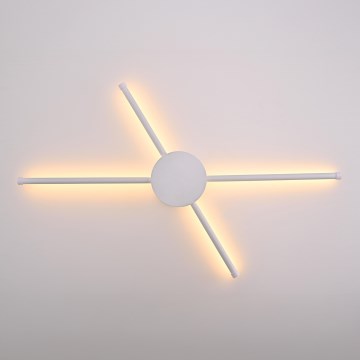 Brilagi - LED väggbelysning LUGO QUATTRO LED/16W/230V vit