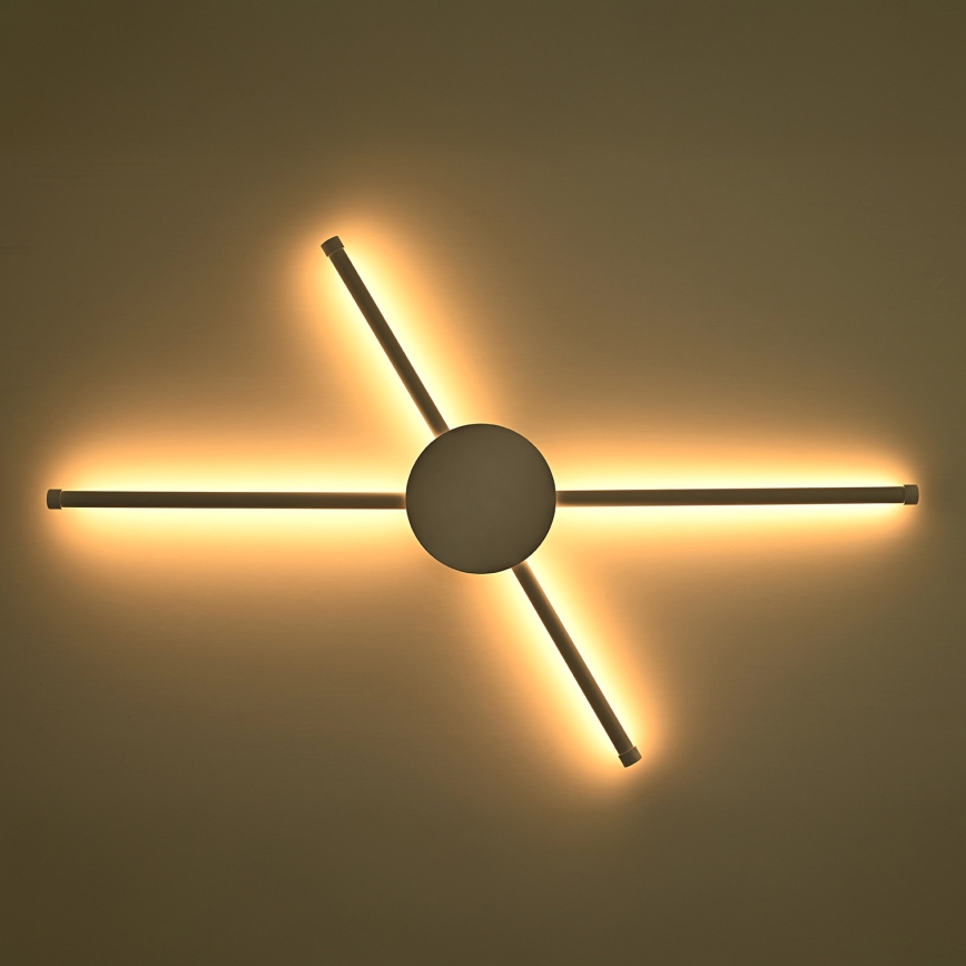 Brilagi - LED väggbelysning LUGO QUATTRO LED/16W/230V vit