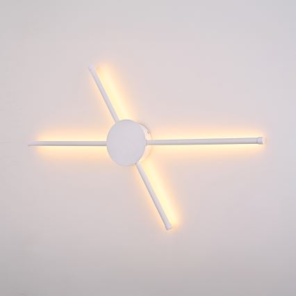 Brilagi - LED väggbelysning LUGO QUATTRO LED/16W/230V vit