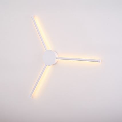 Brilagi - LED väggbelysning LUGO TRE LED/14W/230V vit