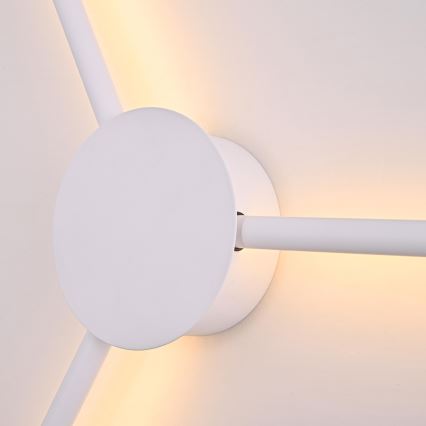 Brilagi - LED väggbelysning LUGO TRE LED/14W/230V vit