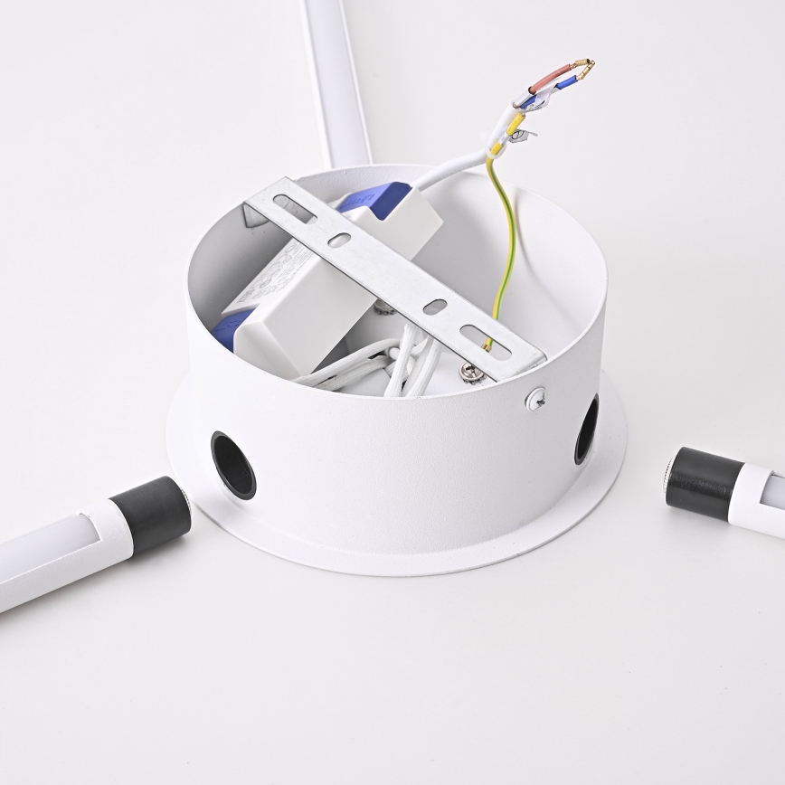 Brilagi - LED väggbelysning LUGO TRE LED/14W/230V vit