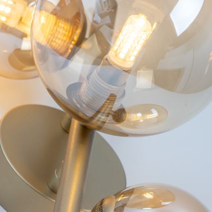 Brilagi - LED väggbelysning MILLA 3xG9/3W/230V guld