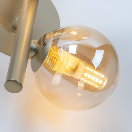 Brilagi - LED väggbelysning MILLA 3xG9/3W/230V guld