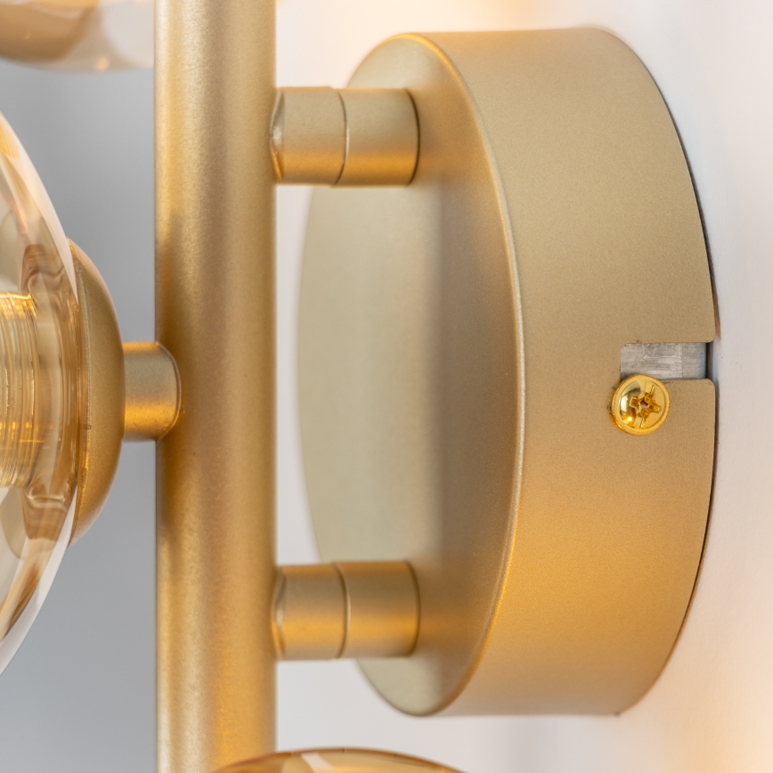 Brilagi - LED väggbelysning MILLA 3xG9/3W/230V guld