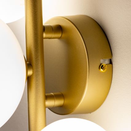 Brilagi - LED väggbelysning MILLA 3xG9/3W/230V guld/vit