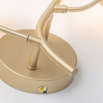 Brilagi - LED väggbelysning MISTEL 3xG9/3W/230V guld