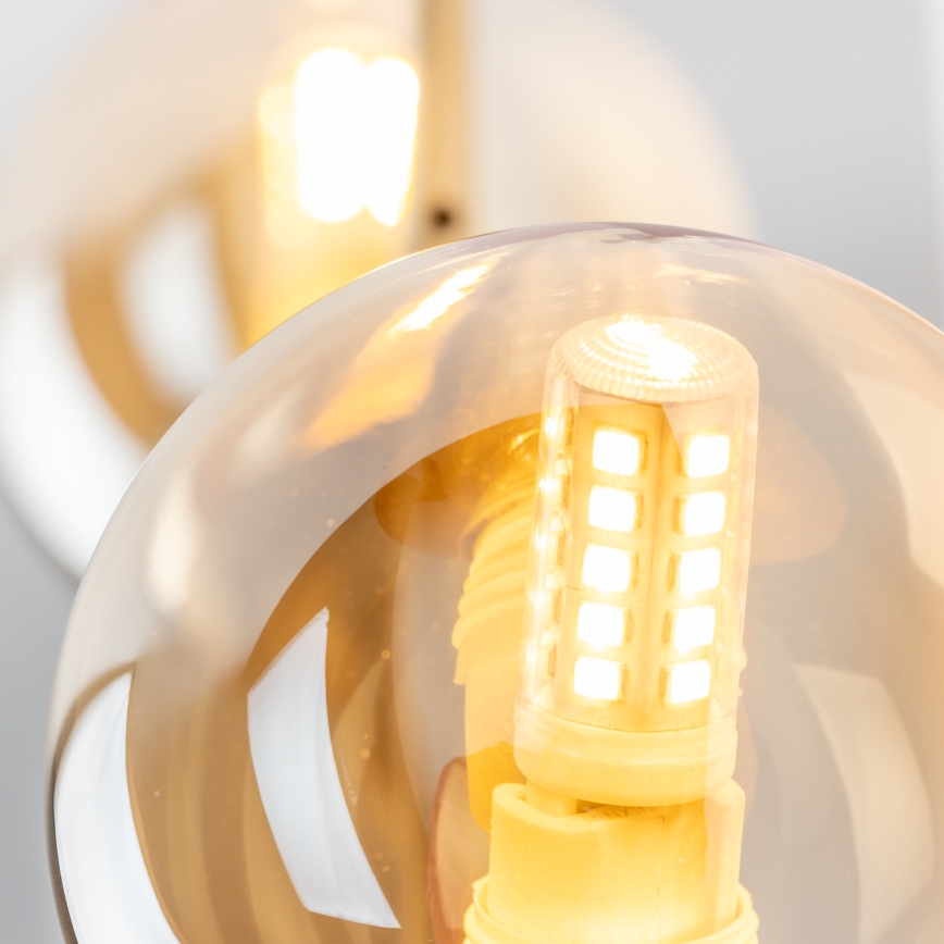 Brilagi - LED väggbelysning MISTEL 3xG9/3W/230V guld