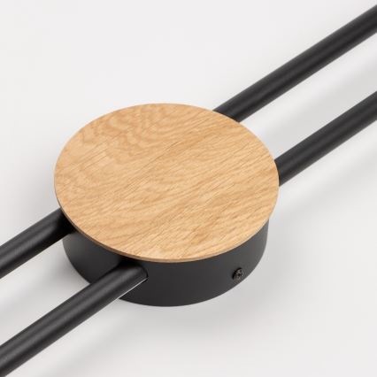 Brilagi - LED väggbelysning WOODY COLLINE LED/15W/230V 80 cm ek