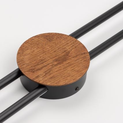 Brilagi - LED väggbelysning WOODY COLLINE LED/15W/230V 80 cm ek körsbär