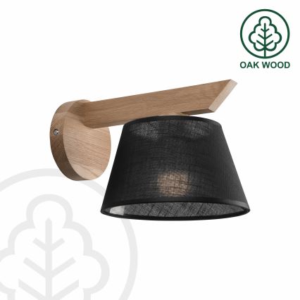 Brilagi - LED  Vägglampa ANTHONY 1xE14/40W/230V ek/svart