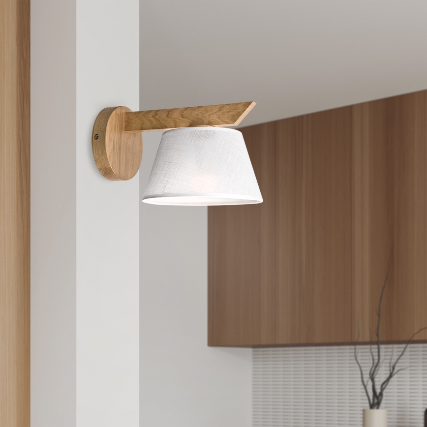 Brilagi - LED  Vägglampa ANTHONY 1xE14/40W/230V ek/vit