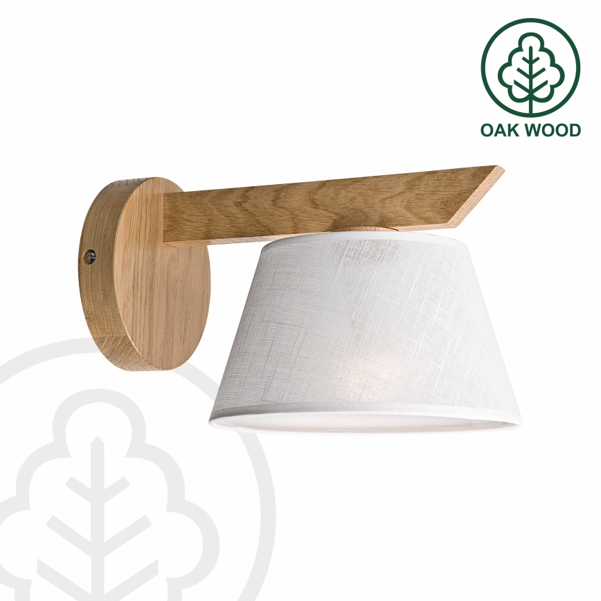 Brilagi - LED  Vägglampa ANTHONY 1xE14/40W/230V ek/vit