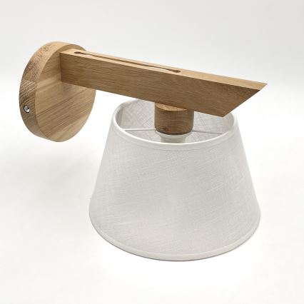 Brilagi - LED  Vägglampa ANTHONY 1xE14/40W/230V ek/vit