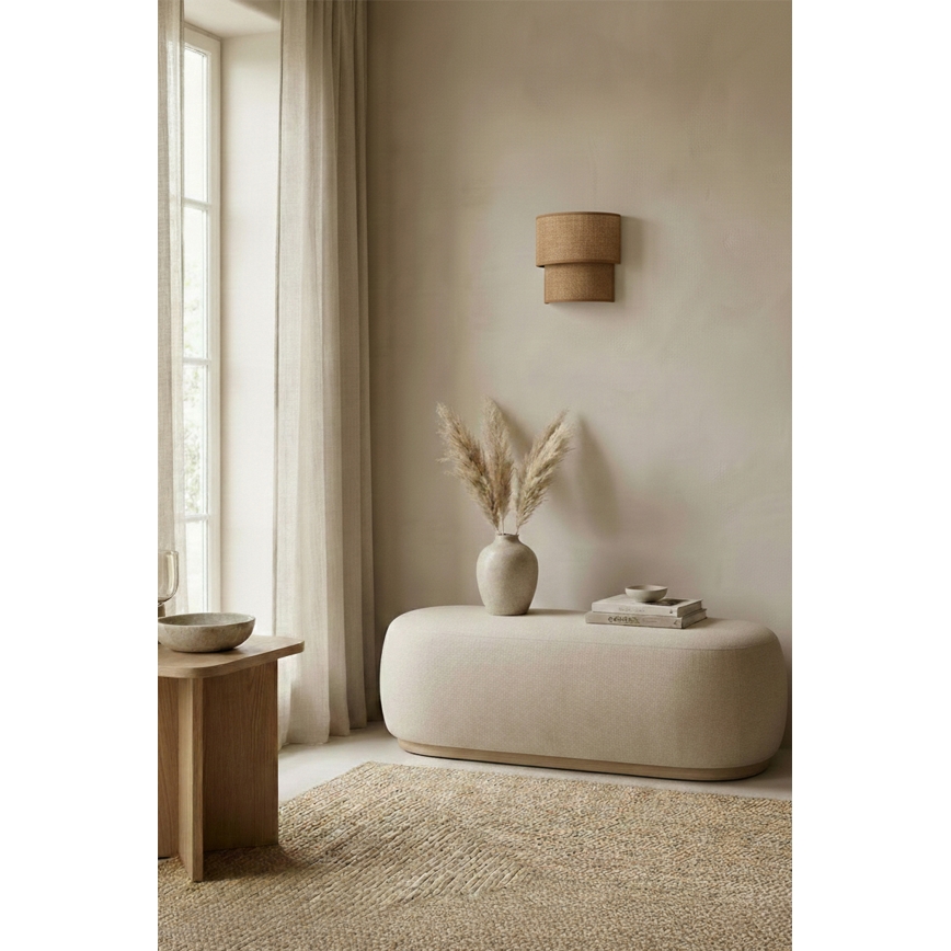 Brilagi - LED-vägglampa BOHO ECO 1xE27/10W/230V beige