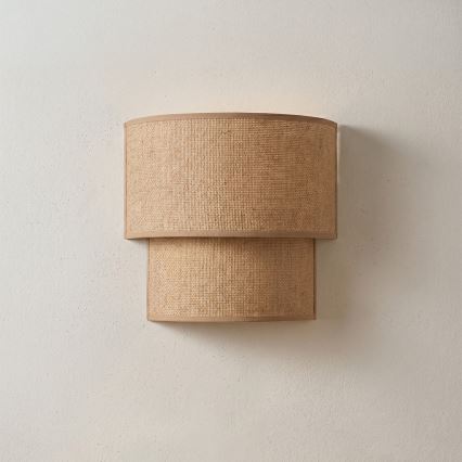 Brilagi - LED-vägglampa BOHO ECO 1xE27/10W/230V beige