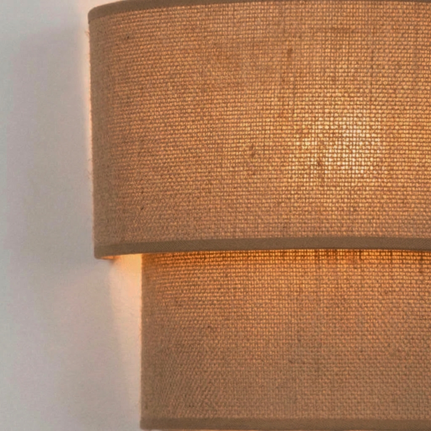Brilagi - LED-vägglampa BOHO ECO 1xE27/10W/230V beige