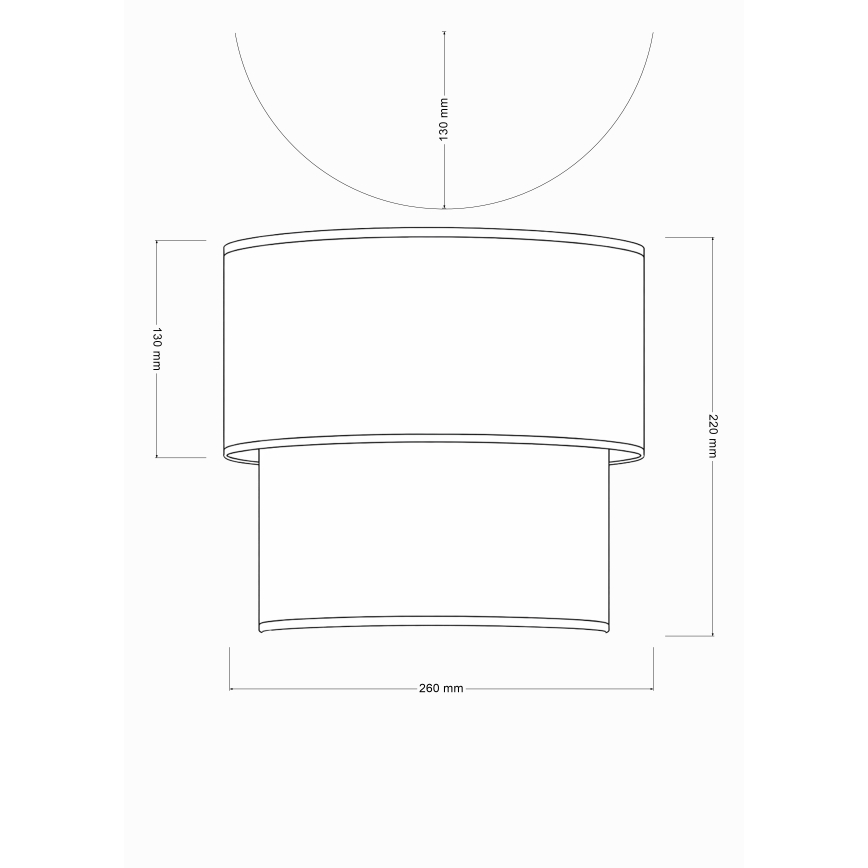 Brilagi - LED-vägglampa BOHO ECO 1xE27/10W/230V beige