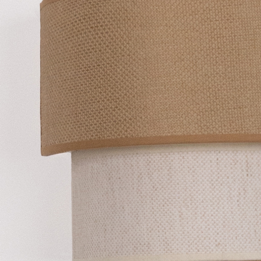 Brilagi - LED-vägglampa BOHO ECO 1xE27/10W/230V beige/krämfärgad