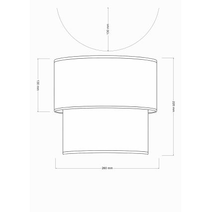 Brilagi - LED-vägglampa BOHO ECO 1xE27/10W/230V beige/krämfärgad