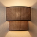 Brilagi - LED-vägglampa BOHO ECO 1xE27/10W/230V brun