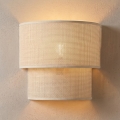 Brilagi - LED-vägglampa BOHO ECO 1xE27/10W/230V krämfärgad