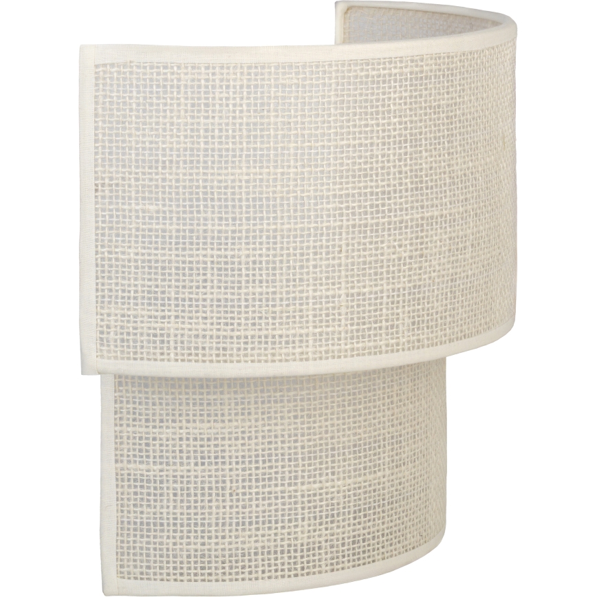 BRILAGI - LED-vägglampa BOHO ECO 1xE27/10W/230V krämfärgad