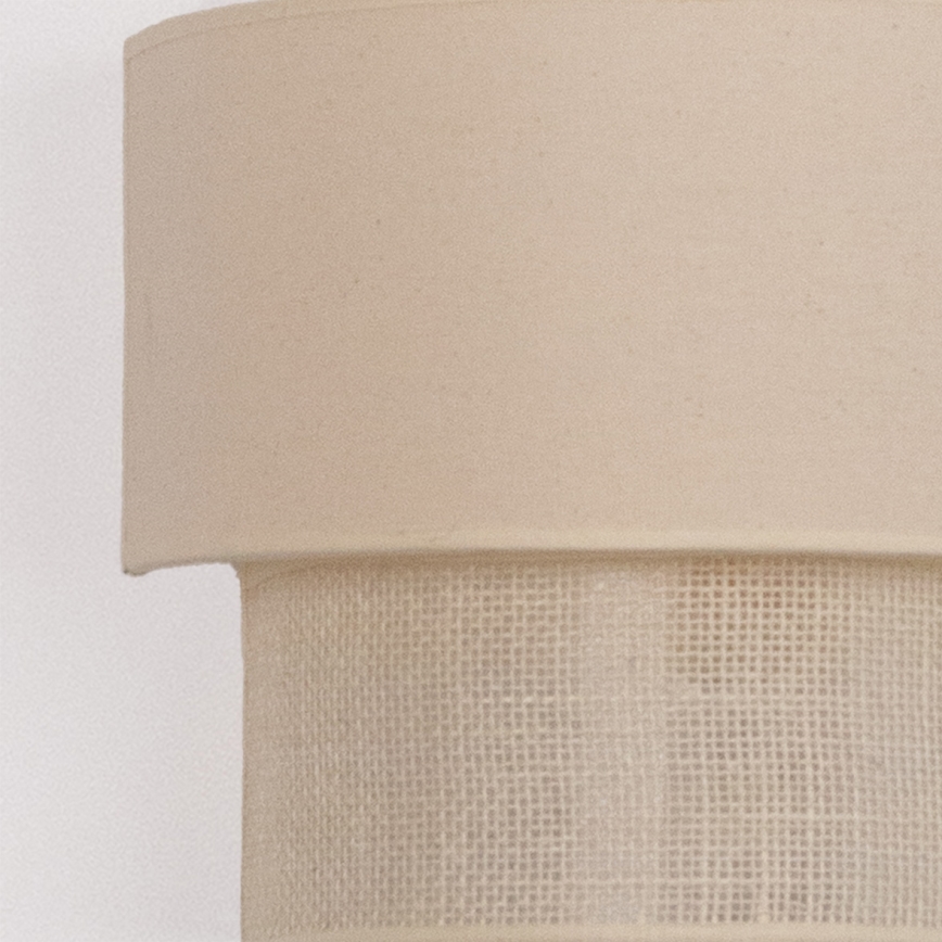 BRILAGI - LED-vägglampa BOHO ECO 1xE27/10W/230V krämfärgad