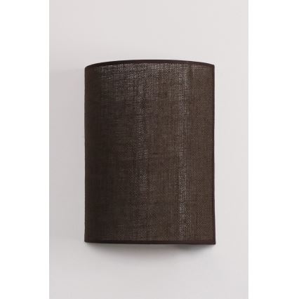 Brilagi - LED vägglampa BOHO-stil 1xE27/15W/230V brun