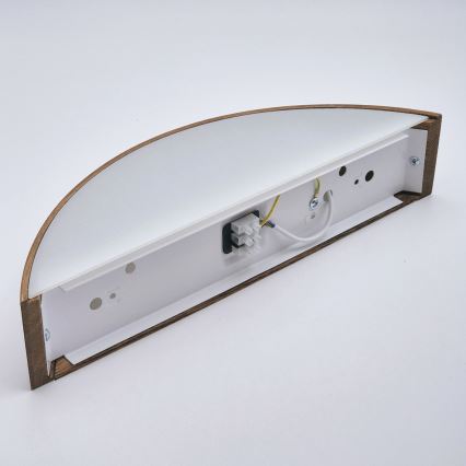 BRILAGI - LED vägglampa CARVALHO 1xE27/15W/230V ek/körsbär