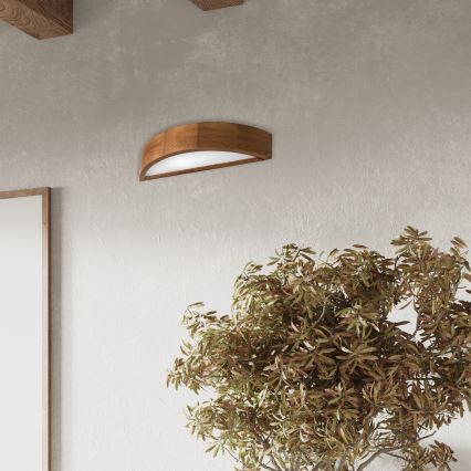 Brilagi - LED Vägglampa CARVALHO 1xE27/60W/230V ek körsbär