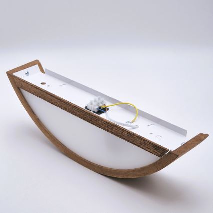 Brilagi - LED Vägglampa CARVALHO 1xE27/60W/230V ek körsbär