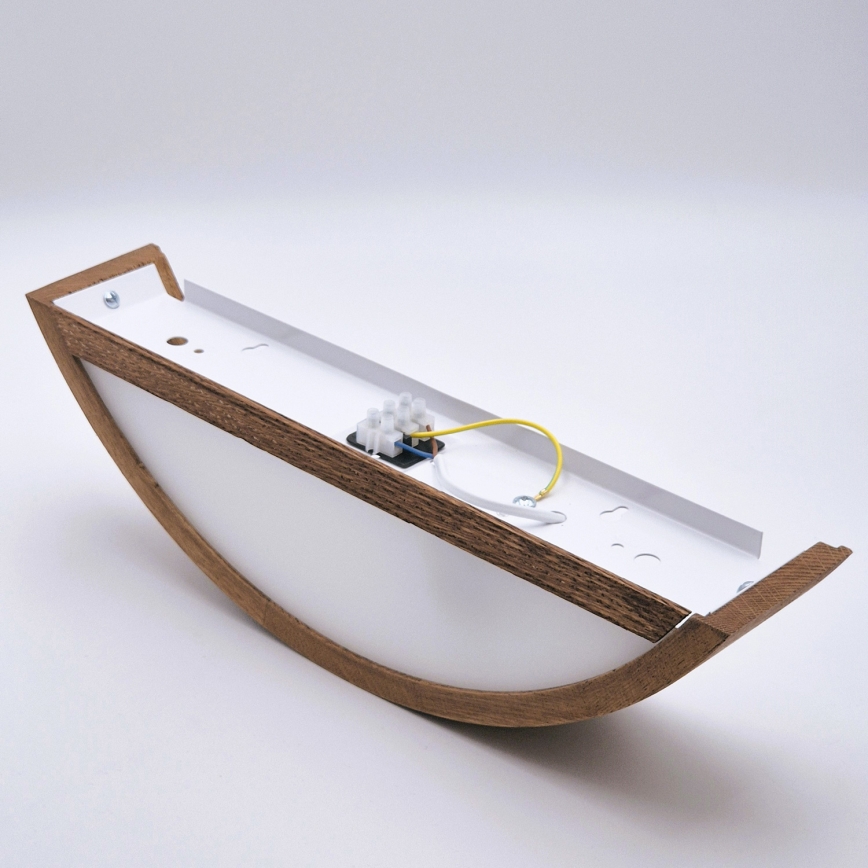 Brilagi - LED Vägglampa CARVALHO 1xE27/60W/230V ek körsbär