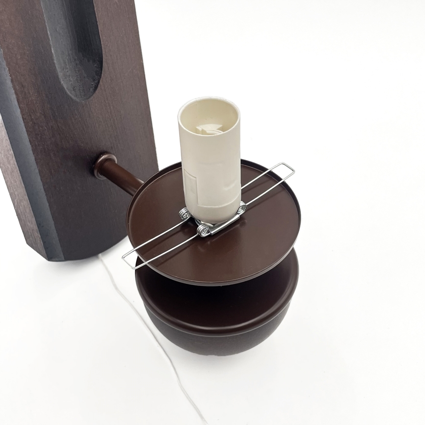 Brilagi - LED Vägglampa COTTAGE 1xE14/40W/230V bok/vit