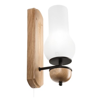 Brilagi - LED Vägglampa COTTAGE 1xE14/40W/230V ek/vit