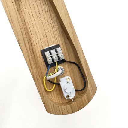 Brilagi - LED Vägglampa COTTAGE 1xE14/40W/230V ek/vit