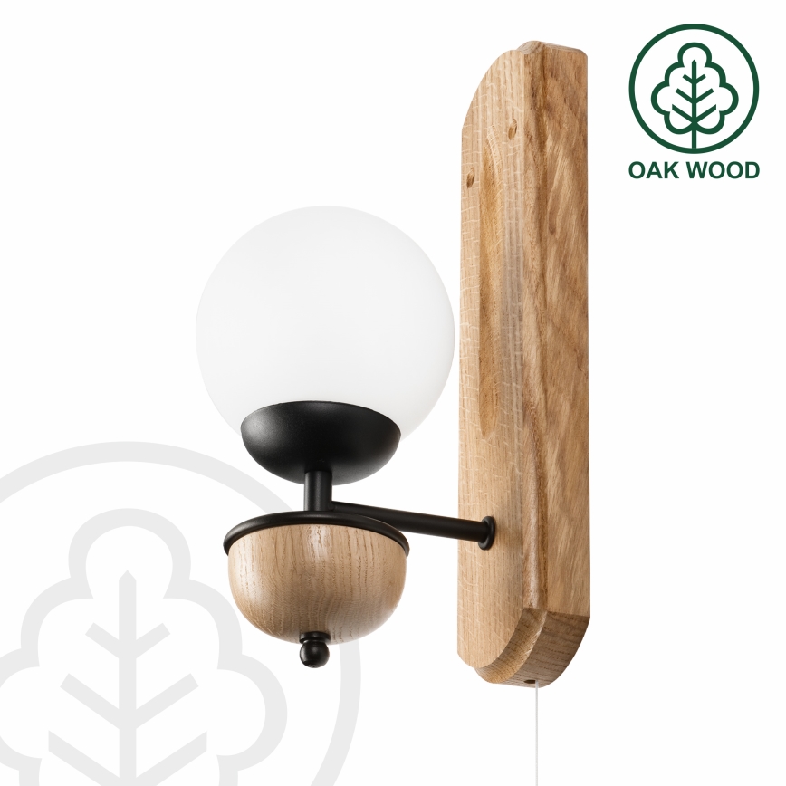 Brilagi - LED Vägglampa COTTAGE 1xG9/40W/230V ek/vit