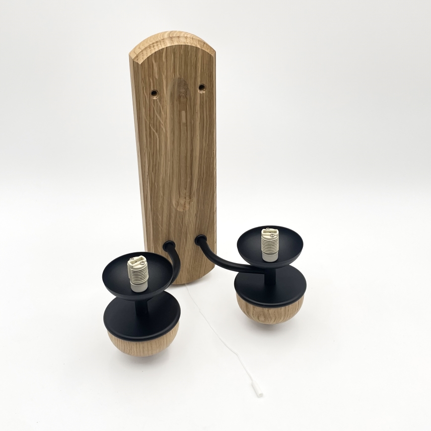 Brilagi - LED Vägglampa COTTAGE 2xG9/40W/230V ek/vit