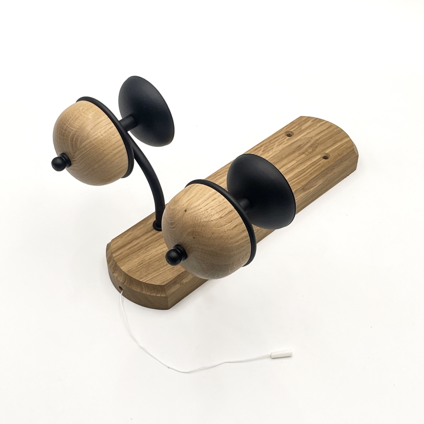 Brilagi - LED Vägglampa COTTAGE 2xG9/40W/230V ek/vit